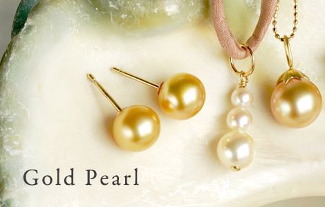 Gold pearl