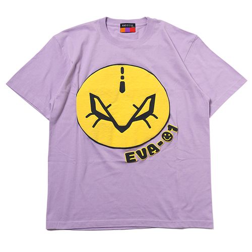 RADIO EVA 848 EVA-01 FACE T-Shirt/PURPLE | EVANGELION STORE