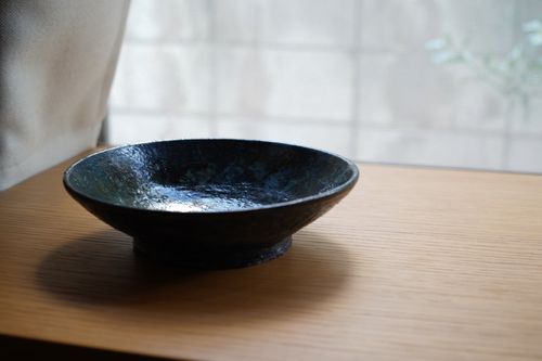 平井悠一 - 陶工房つばめ | 鉢 / 青 | hinode - Buyee 通販購入