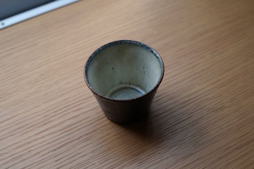 平井悠一 - 陶工房つばめ | 蕎麦猪口 / 青 | hinode - Buyee 通販購入