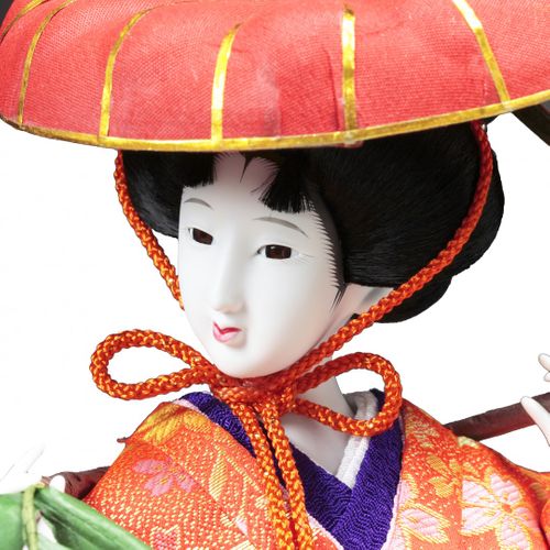 10号 尾山人形 「藤娘」友禅 A7155 | kyugetsu_onlinestore