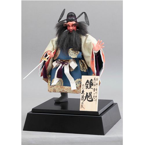 専用　玉眼　木彫　鐘馗　厨子入　高さ62㎝　タルオ　東さ7-0802④ 専用 玉眼 木彫 鐘馗 厨子入 高さ62㎝ タルオ 東さ7-0802④