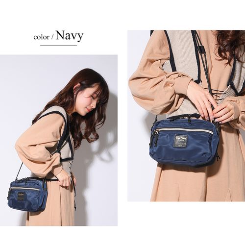 Cross Charm 高密度ナイロン ミニショルダーバッグ | Cross
