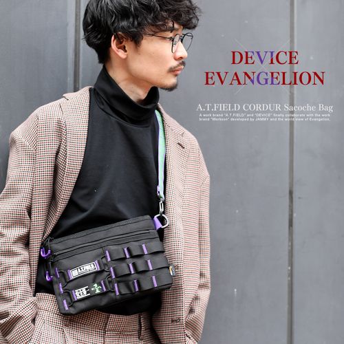 Device A T Field Cordura サコッシュバッグ エヴァンゲリオン Eva アニメ コラボ パープル レッド 初号機 弐号機 バッグ 鞄 クロスチャーム Buyee 通販代理購入サービス クロスチャームでお買い物