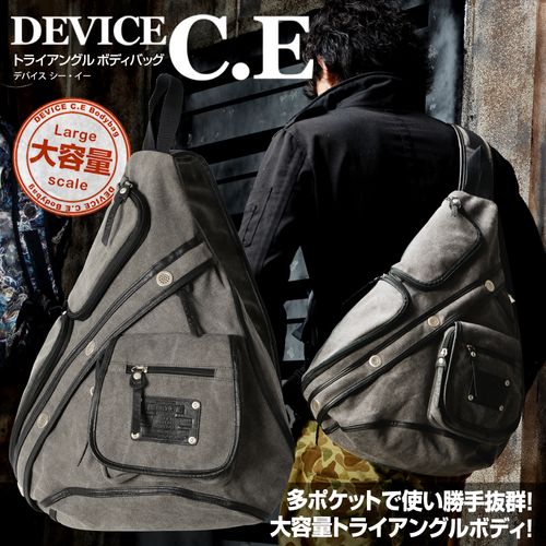 device ce トライアングル ボディ バッグ オファー