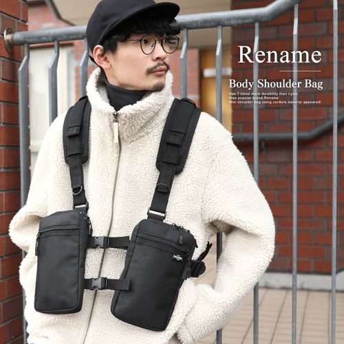 Rename Cordura ベスト型 ボディショルダーバッグ メンズ ボディバッグ レディース Cross Charm Buyee An Online Proxy Shopping Service Shop At Cross Charm Bot Online