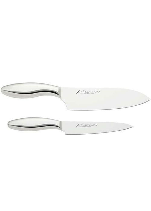 濃州孫六作】ブラックキッチンナイフ3点セット（シェフナイフ