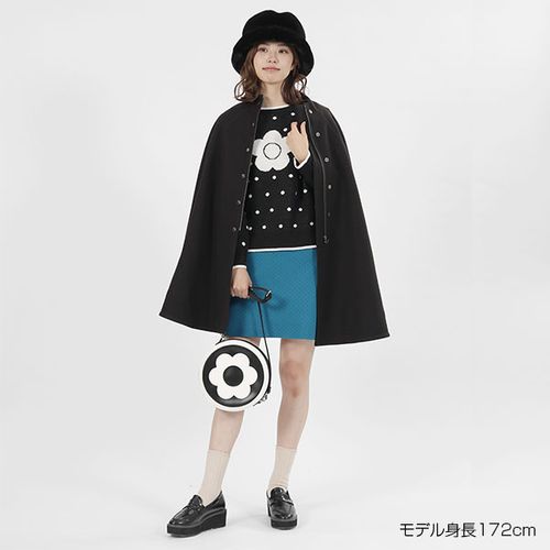 アーカイブポンチョ2 ロングコート（ブラック） | MARY QUANT ONLINE