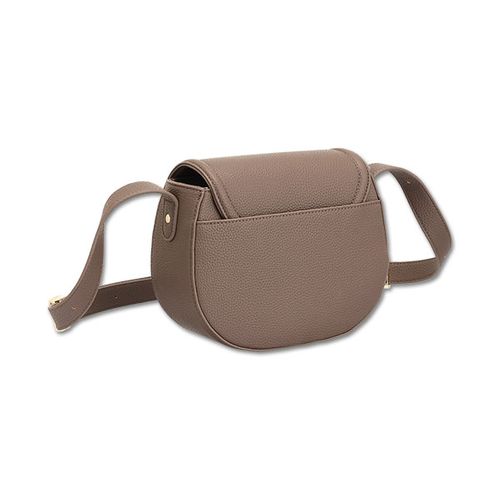 シュリンクデイジーエンボス ショルダー（グレージュ