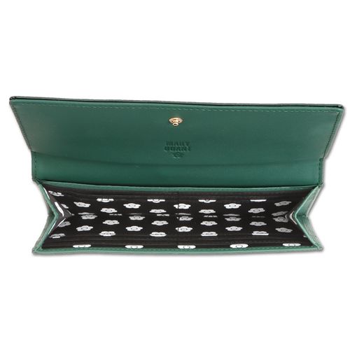 【MARY QUANT】エナメルレザー パース MARY QUANT マリークワント マリクワ 財布 ウォレット パース