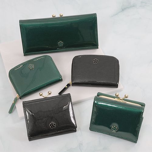 【MARY QUANT】エナメルレザー パース エナメルレザー パース（グリーン） | MARY QUANT ONLINE SHOP