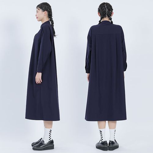 撥水ストレッチロング ワンピース（ネイビー） | MARY QUANT ONLINE