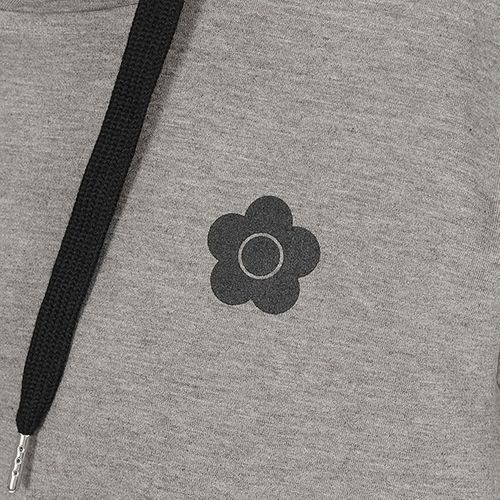 ダンボールニットフレアパーカ ワンピース（グレー） | MARY QUANT