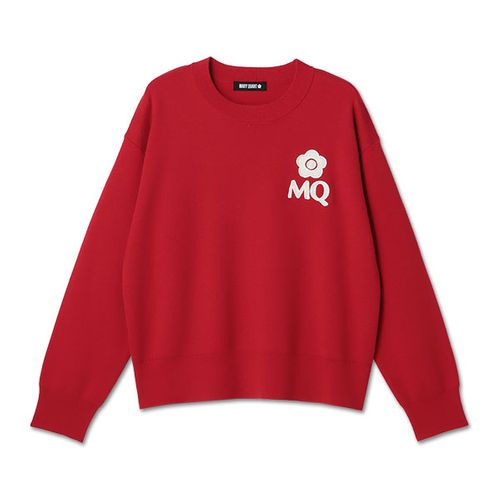 MQロゴシンプルニット2 プルオーバー（レッド） | MARY QUANT