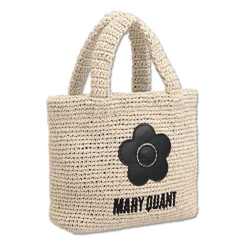 クロッシェラフィアライク トート（アイボリー） | MARY QUANT ONLINE  