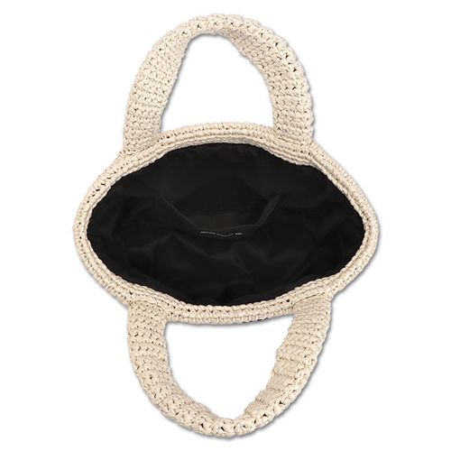 クロッシェラフィアライク トート（アイボリー） | MARY QUANT ONLINE  