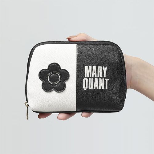 【国内発送】MARYQUANT バイカラーデイジーロゴティッシュケース MARY QUANT ONLINE SHOP｜マリークヮントオンラインショップ