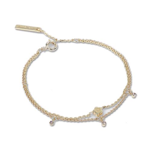 シンプルビジュー ブレスレット（ゴールド） | MARY QUANT ONLINE SHOP