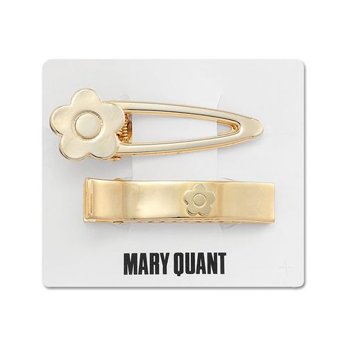 メタルビッグリボン バンスクリップ（シルバー） | MARY QUANT