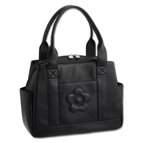 MARY QUANT 2way トート　ブラックバックパック フラップデイジー 2WAYミニトート（ベージュ） | - Buyee日本