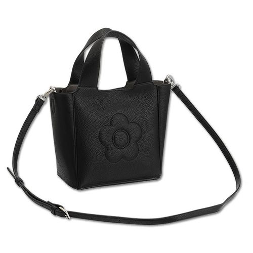 デイジーパッチヌビ ドロストミニトート（ベージュ） | マリークヮント