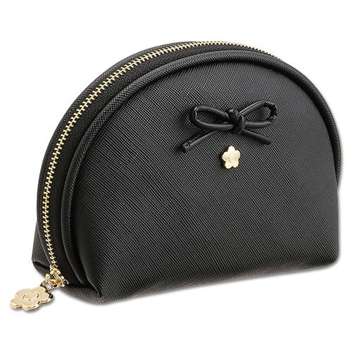 【国内発送】MARYQUANT バイカラーデイジーロゴティッシュケース バイカラーデイジーロゴ スクエアティッシュケース（ブラック