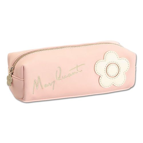 MARY QUANT* クリアデイジーピンクロゴ スクエアペンケース クリアデイジーピンクロゴ スクエアペンケース | MARY QUANT