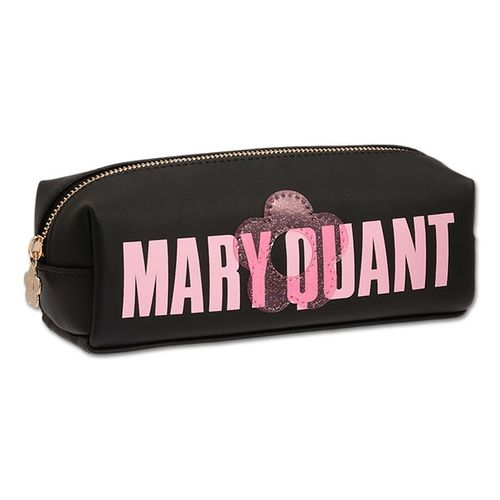 MARY QUANT* サインロゴデイジーパッチ スクエアペンケース マリークワント MARY QUANT シュリンクデイジーパッチ スクエア