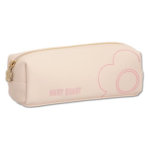 バイアスレジメンタルデイジー スクエアペンケース MARY QUANT ピンクステッチデイジー スクエアペンケース（ライトピンク