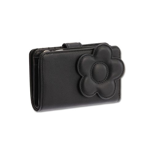 【新品・未使用】MARY QUANT ハートインサイド ミニウォレット ブラック 新品・未使用】MARY QUANT ハートインサイド ミニウォレット