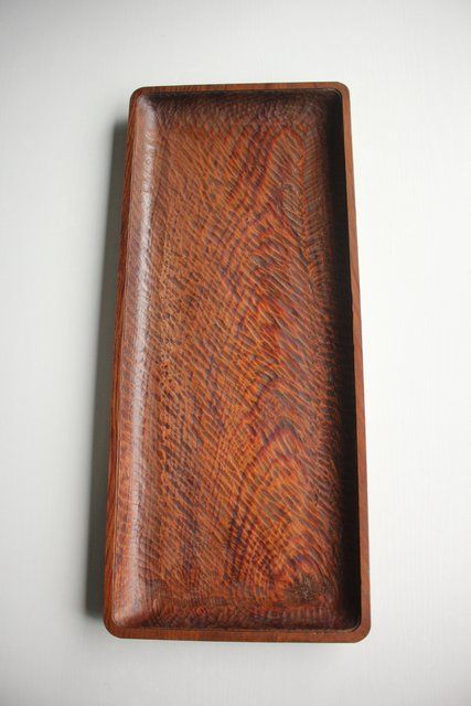 A pine wood plate ヤニ松 老松 肥松 刳貫煎茶盆 X143 | Nobiru