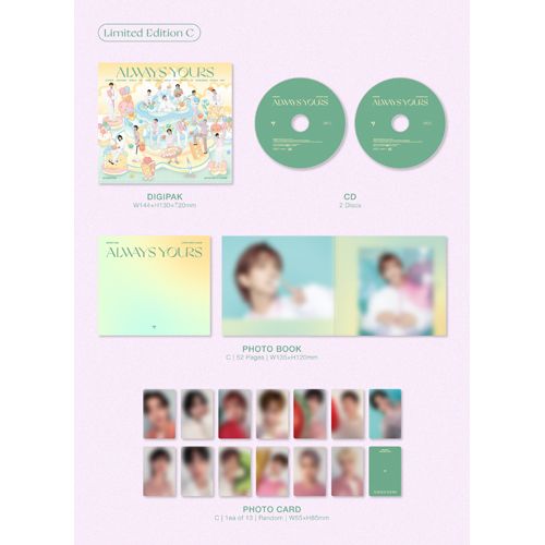 SEVENTEEN / SEVENTEEN JAPAN BEST ALBUM「ALWAYS YOURS」【5形態 