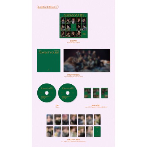 SEVENTEEN 「ALWAYS YOURS」　5形態 セット Japanese Edition][SET] SEVENTEEN JAPAN BEST Album - ALWAYS