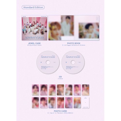 SEVENTEEN ALWAYS YOURS<5形態セット> Japanese Edition][SET] SEVENTEEN JAPAN BEST Album - ALWAYS