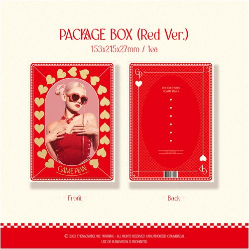 JEON SOMI / GAME PLAN【Photobook Red Version】【CD】 | UNIVERSAL
