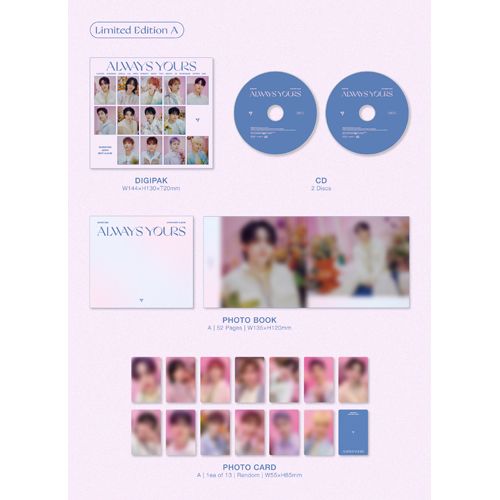 SEVENTEEN / SEVENTEEN JAPAN BEST ALBUM「ALWAYS YOURS」【初回限定盤