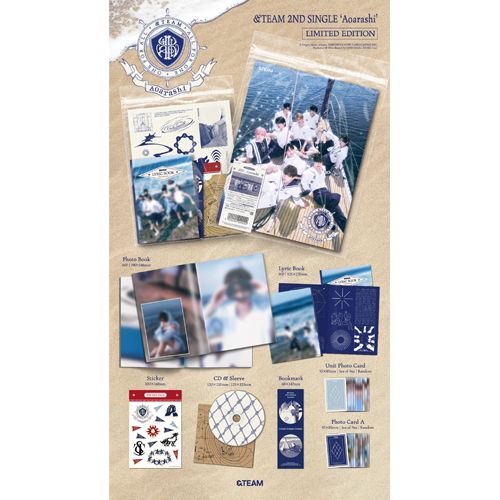 &amp;TEAM - &amp;TEAM シリアル　20枚　未使用　青嵐　Aoarashi &TEAM 青嵐 Aoarashi JAPAN 2nd Single CD andteam Solo Jacket