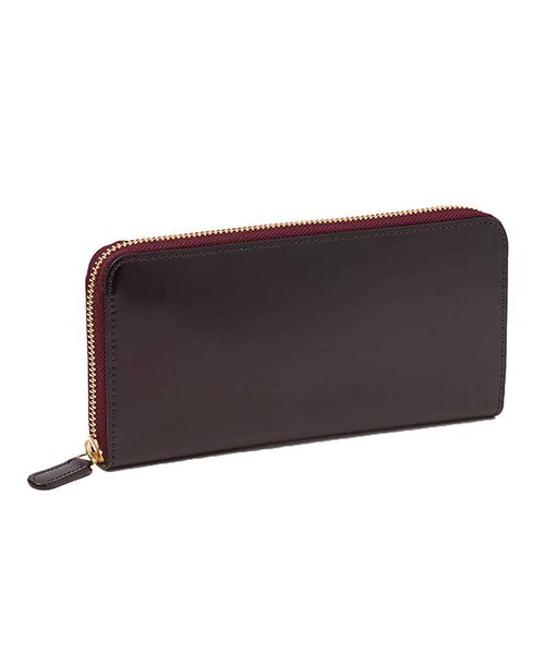FLYING HORSE 日本製コードバン ラウンドファスナー長財布