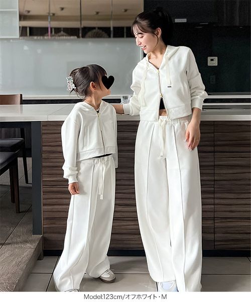 Yumaさん専用　商品 Yuumiさんコラボ ］ 【キッズ】ダブルジップショートパーカー [C7227