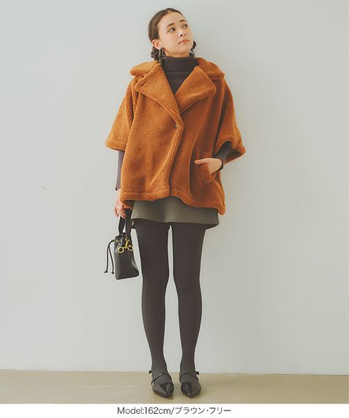 ボアケープコート [K1320] | - Buyee 통신 판매 대리 구매