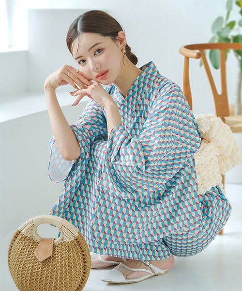 浴衣ワンピース260708 ワンピース浴衣セット [X47H] | KOBE LETTUCE - Buyee, an Online