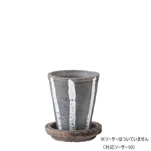 花ごころdo アンティークポット 10 ストライプ 664 01 取寄 12個 はなどんやアソシエ Buyee 通販代理購入サービス はなどんやアソシエでお買い物