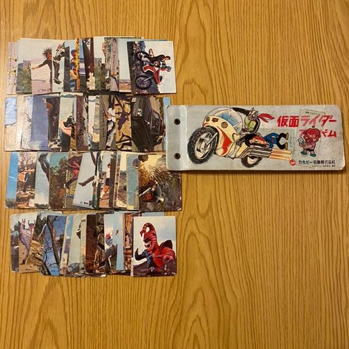 カルビー仮面ライダーカード、アルバム1999、2003コンプリート+本 ...