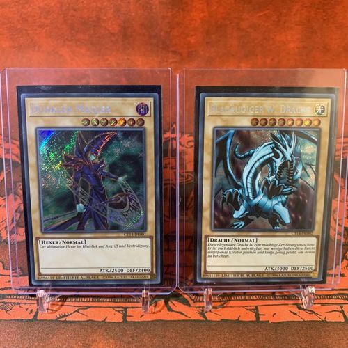 遊戯王 ドイツ版 ブラックマジシャン 青眼の白龍 シク Buyee 통신 판매 대리 구매 서비스 에서 쇼핑