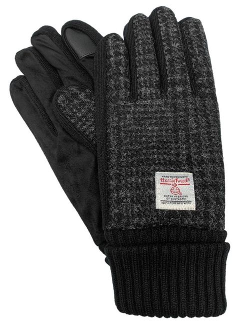 ウィングス メンズ手袋 ハリスツイード HarrisTweed スマホ対応 | 0101