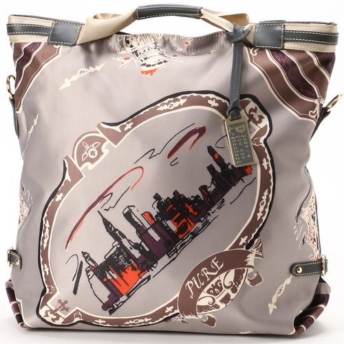 サック オリジナル スカーフ柄 2WAYショルダーバッグ Pure pow wow