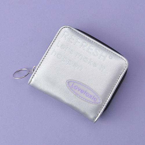 ラブトキシック シリコンワッペンロゴ2つ折り財布 | - Online