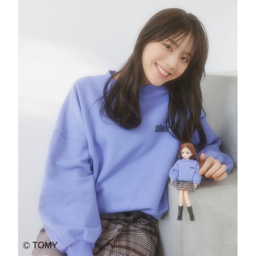 ビザビ 【WEB限定】【リカちゃんコラボ】グラフィックロゴ裏毛裏起毛