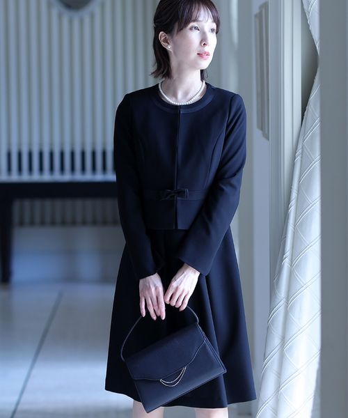 Dimanche de Paris ☆ジャケット　ブラック　卒業式入学式　日本製 楽天市場】ジャケット レディース 入学式 卒業式 アウター