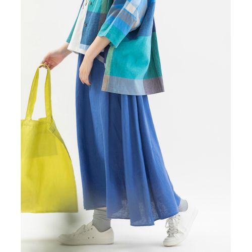 アル・ディ・ラ ブロックチェックチュールスカート | 0101 MARUI